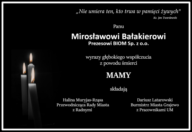 Mirosław Bałakier - kondolencje.jpg